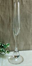 LARGE SOLIFLOWER CRYSTAL VASE BACCARAT BORIS TABACOFF 1970 POPPY MODEL SIGN