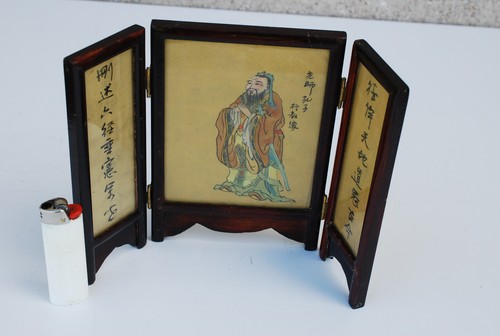 Petit paravent triptyque - 1,