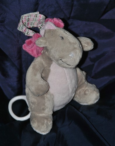 Doudou dragon rose - dragon, musical