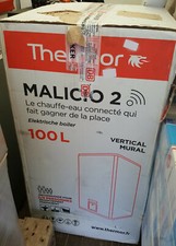 THERMOR MALICIO 2 Chauffe-eau plat BLANC 100L