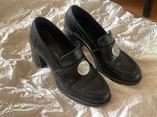 Vintage Chanel Heeled Loafers