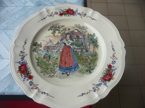 Sarreguemines obernai plat - sarreguemines,