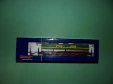 ROCO wagon kangourou + caisses