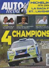 AUTO HEBDO n°1573 22/11/2006