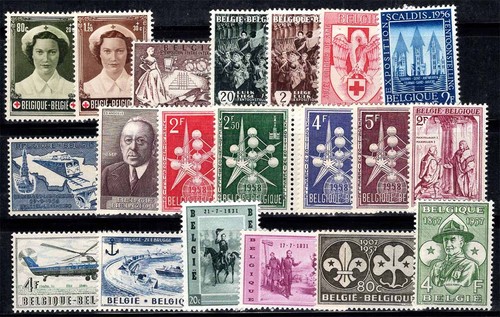 Belgique 1953 neuf 100 - 1953-57, 100%