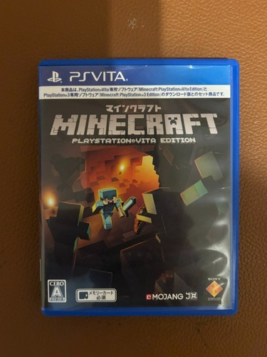 Jeu vita sony - sd, minecraft