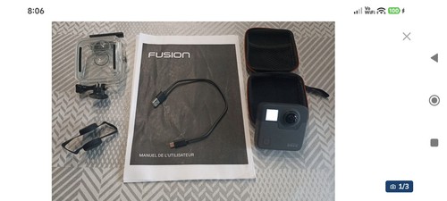 Pro 360 fusion gopro - 360,