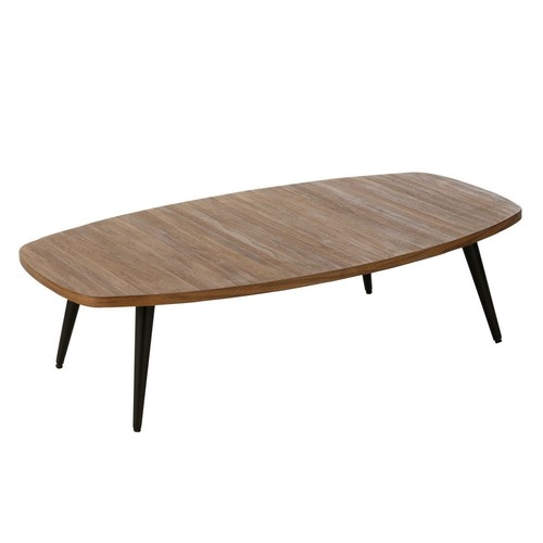 Table basse bois teck - basse, en