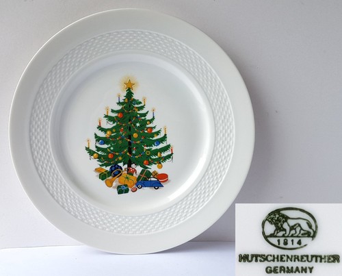 Assiette porcelaine sapin - porcelaine,