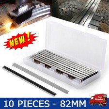 10 Pcs 82mm Carbure Lame de Rabot Raboteuse pour DEWALT-MAKITA-BOSCH-B D-HITACHI