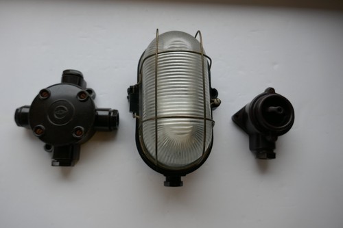 Lampe bakelite avec - lampe,