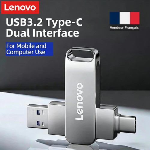 Clé usb lenovo 128gb - usb,