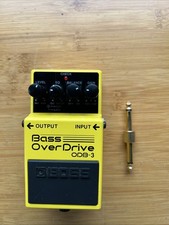 Boss Bass Overdrive Pedal ODB-3. Works Great!