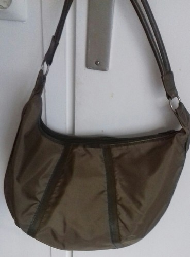 Sac besace toile - besace, cuir