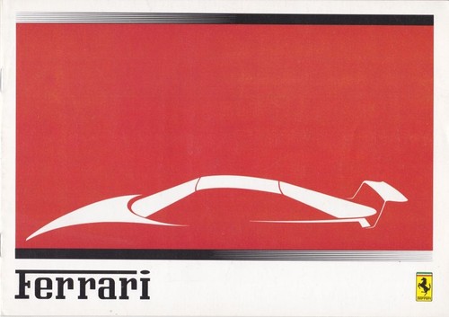 Brochure ferrari 348 mondial - brochure,