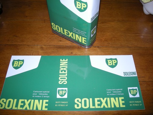 Solex autocollant pour bidon - pour,