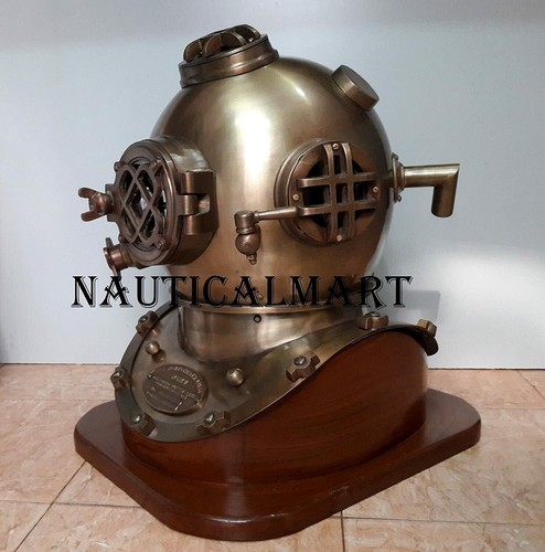 Casque plongée ancien en - plongée,
