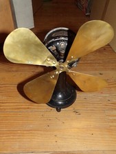 ancien ventilateur fonte et laiton