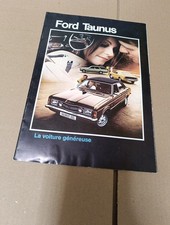Ford Taunus   catalogue publicité brochure dépliant