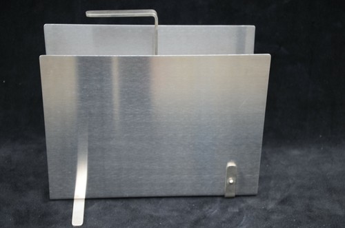 Porte revues inox brosse - porte,