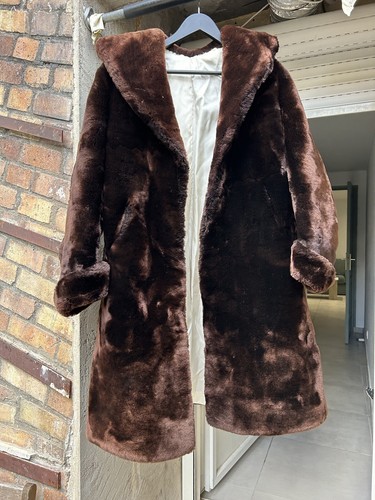 Manteau fourrure véritable - fourrure,