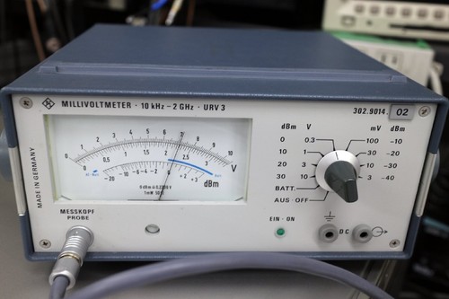 Rohde schwarz urv3 - urv3, rf