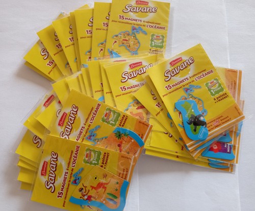Lot complet 15 magnets - lot,
