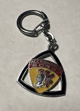 Rare ROBRI Automobiles Enamel Keychain