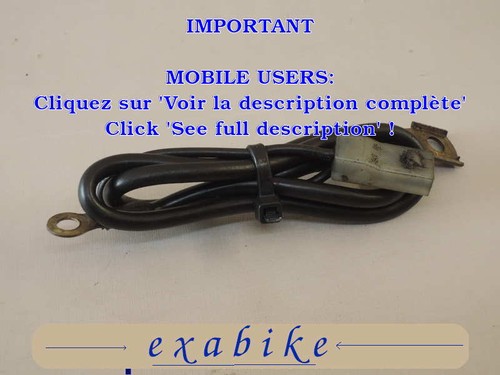 Cable masse pour aprilia - masse,