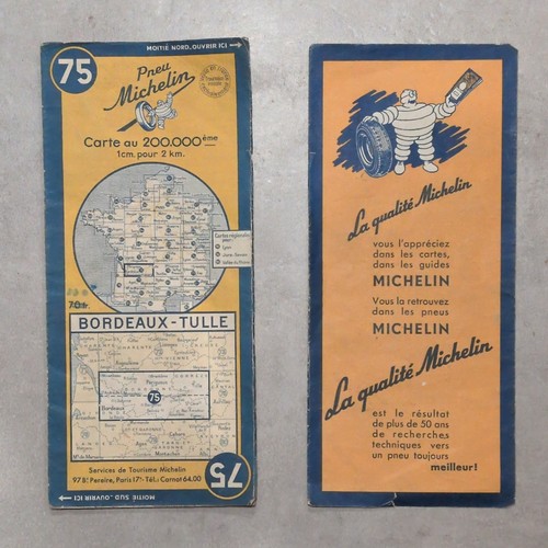 Michelin carte routière 75 - michelin,