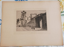 montpellier ancienne eau forte