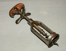 Original Antique French Coville or Perille 1900's 3 Branches Corkscrew