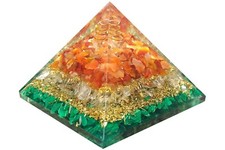 Pyramide d'orgonite de