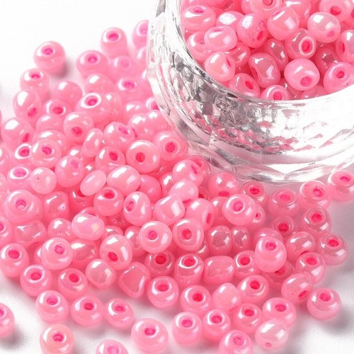 Lot 500 perles - de, rocaille