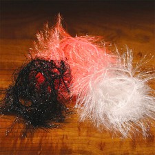 KRYSTAL HACKLE - Hareline Synthetic Fly Tying Hackle - Medium or Large - NEW!