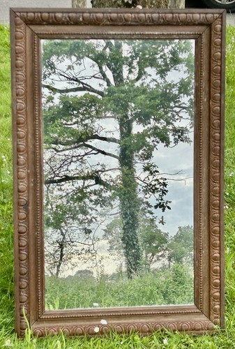 Grand miroir ancien bois - ancien, en