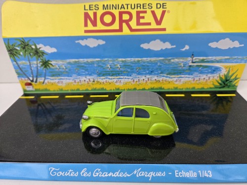 Norev citroën 2cv verte - norev,