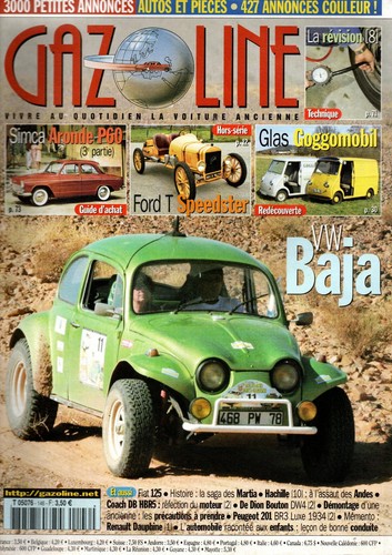 Gazoline n0146 baja - gazoline, simca