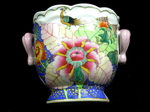 Old cover pot vase - cover,
