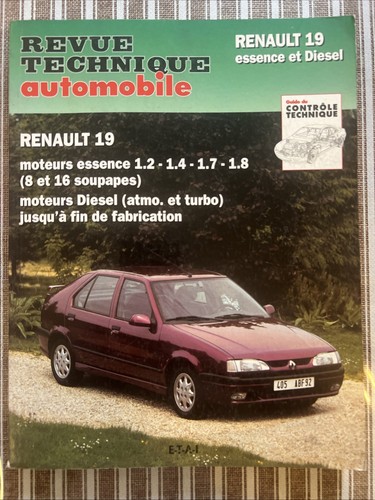 Revue technique renault 2 - revue, 1.2