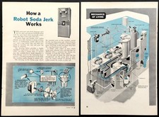 1952 Soda Machine "Soda Shoppe" Drink Dispenser Vending Machine