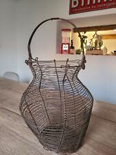 Antique Iron Egg Basket