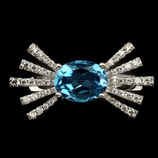 925 Bague en Argent Ovale