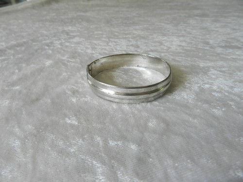 Ancien bracelet jonc - bracelet, argent