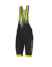 Pantalon Court Scott Rc Team ++ Noir Soufre Jaune Bibshorts Scott Rc Team ++