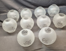 Abat jour Globe dentelle en