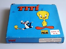 Super 8 Movie for Techno Projector Warner Bros Titi Big Twink Sylvester 