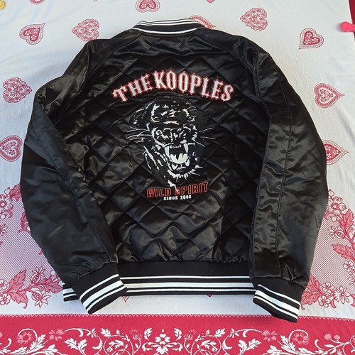 The kooples bomber homme noir - bomber,