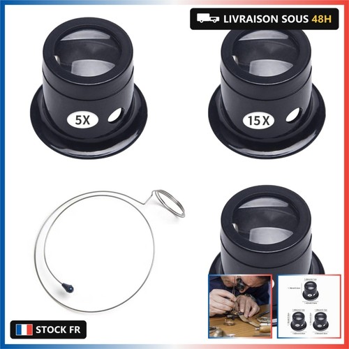 Loupe horloger monoculaire - loupe,