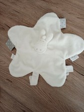 doudou âne paco blanc poudre